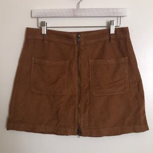 Madewell corduroy mini skirt